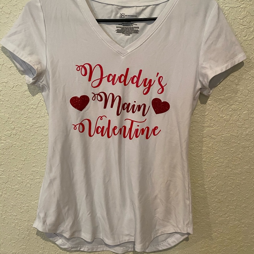 (Custom) Valentine’s Day shirt.